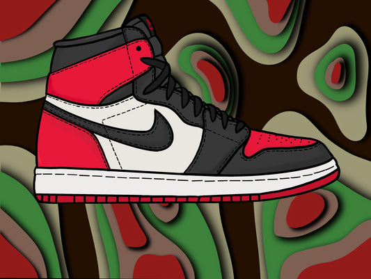 Jordan 1 Bred Toe